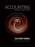 Test bank and solution of accounting informations for business decision (1) 