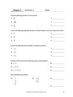 Test bank and solution of algebra math (2) 
