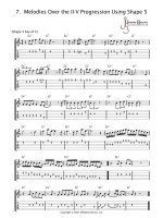 7  melodies over ii v using shape 5 tủ tài liệu bách khoa 