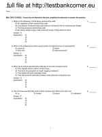 Test bank for 2014 nutrition an applied approach, 4th edition 