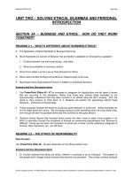 Test bank and solution of business ethics 8e (2) 