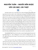 NGƯỜI đến được với cái đẹp, cái THẬT kho tài liệu bách khoa 