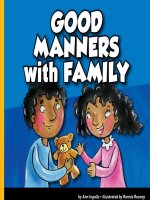 The childs world   good manners with family tủ tài liệu bách khoa 