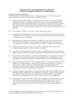 Test bank and solution of business analysis data analysis and decisiong making 6e (1) 