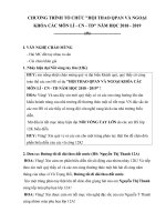 Kịch bản tổ chức Hội thao An ninh quốc phòng