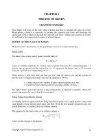 Solution manual of c2 pricing of bonds 