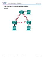 8 3 3 6 lab   configuring basic single area OSPFv3 kho tài liệu bách khoa 