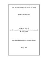 Thực hiện pháp luật về dân chủ cấp xã ở các tỉnh tây bắc việt nam 