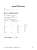 Test bank and solution of business statictcs by donnelyy (2) 