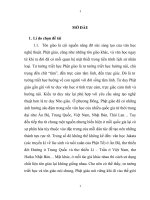 đề cươngluận văn thạc sĩ  đức PHẬT, NÀNG SAVITRI và tôi của hồ ANH THÁI và ĐƯỜNG xưa mây TRẮNG của THÍCH NHẤT HẠNH dưới góc NHÌN SO SÁNH 