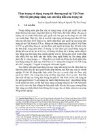 Thực trạng sử dụng trọng tài thương mại tại việt nam một số giải pháp nâng cao sức hấp dẫn của trọng tài 