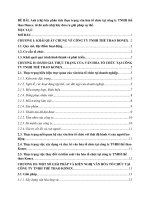 Anh (chị) hãy phân tích thực trạng văn hóa tổ chức tại công ty TNHH thể thao Donex, từ đó anh (chị) hãy đưa ra giải pháp cụ thể.