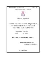 NGHIÊN cứu điện tâm đồ ở BỆNH NHÂN SUY TIM có PHÂN SUẤT TỐNG máu THẤT TRÁI GIẢM và bảo tồn 