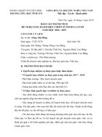 BÁO CÁO THÀNH TÍCH ĐỀ NGHỊ TẶNG DANH HIỆU CHIẾN SĨ THI ĐUA CƠ SỞ