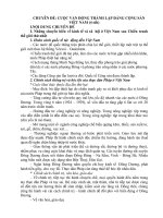 CHUYÊN ĐỀ: CUỘC VẬN ĐỘNG THÀNH LẬP ĐẢNG CỘNG SẢN VIỆT NAM