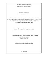 Sử dụng hệ thống bài tập hóa học phần nhôm và hợp chất của nhôm – hóa học 12 nhằm phát triển năng lực giải quyết vấn đề cho học sinh 