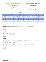 Đáp án đề 28  sở GD đt TpHCM số 10 