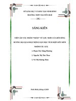 SKKN TIẾP cận tác PHẨM “NHÀN” từ góc NHÌN của đời SỐNG TIẾP cận tác PHẨM “NHÀN” từ góc NHÌN của đời SỐNG 