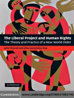  cambridge university press the liberal project and human rights the theory and practice of a new world order dec 2008 kho tài liệu bách khoa 