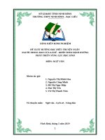 Đề xuất hướng đọc   hiểu tác phẩm “người trong bao” của sê khốp theo định hướng phát triển năng lực 