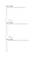 Bài tập tự luyện các bài toán về hydrocacbon tủ tài liệu bách khoa 