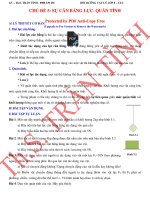 LÝ 8  CHỦ đề 5  sự cân BẰNG lực  QUÁN TÍNH anticopy (1) 