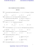 Bản sao của 2150 CAU TRAC NGHIEM TOAN BO GIAI TICH 12 CO DAP AN kho tài liệu bách khoa 