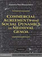  cambridge university press commercial agreements and social dynamics in medieval genoa apr 2009 kho tài liệu bách khoa 