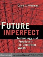  cambridge university press future imperfect technology and freedom in an uncertain world jul 2008 kho tài liệu bách khoa 