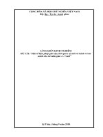 Một số biện pháp giáo dục thói quen vệ sinh và hành vi văn minh cho trẻ mẫu giáo 4   5 tuổi 