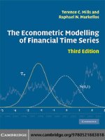  cambridge university press the econometric modelling of financial time series apr 2008 kho tài liệu bách khoa 