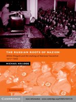  cambridge university press the russian roots of nazism white émigrés and the making of national socialism 1917 1945 mar 2005 kho tài liệu bách khoa 