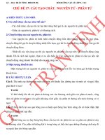 LÝ 8  CHỦ đề 17  cấu tạo CHẤT   NGUYÊN tử   PHÂN tử 