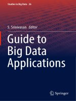 Springer guide to big data applications 3319538160 kho tài liệu bách khoa 