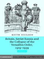  cambridge university press britain soviet russia and the collapse of the versailles order 1919 1939 jan 2006 kho tài liệu bách khoa 