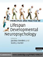  cambridge university press principles and practice of lifespan developmental neuropsychology mar 2010 kho tài liệu bách khoa 