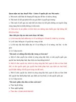 TRẮC NGHIỆM PHÁP LUẬT ĐẠI CƯƠNG CÓ ĐÁP ÁN TỪ CHƯƠNG 1-3, ĐẠI HỌC CÔNG NGHỆ GTVT