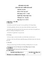 KẾ HOẠCH GIÁO DỤC THƠ LÀM ANH