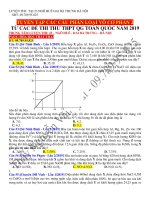 ôn tập hóa đề thi thu