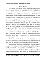 Tiểu luận môn phương pháp nghiên cứu khoa học: Quan điểm của Chủ nghĩa Mác – Lênin về phương pháp nghiên cứu khoa học, chức năng của phép biện chứng duy vật với tư cách là phương pháp luận phổ biến