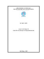 Đánh giá sự hài lòng của khách hàng với chất lượng dịch vụ của viện khoa học an toàn việt nam 