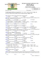 Đề khảo sát chất lượng đầu năm 2018 2019 hóa học 12 trường thuận thành 1 bắc ninh 