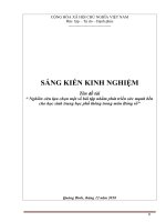SKKN nghiên cứu lựa chọn một số bài tập nhằm phát triển sức mạnh bền cho học sinh THPT trong môn bóng rổ 