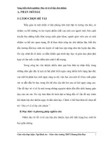 Sáng kiến kinh nghiệm duy trì sĩ số lớp chủ nhiệm 