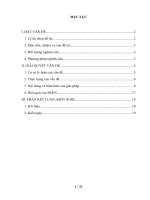 SKKN một số kinh nghiệm trong giảng dạy chương trình phần mềm đồ họa paint môn tin học lớp 3 