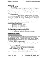 một số dạng toán lập phương trình đường thẳng trong không gian cho học sinh lớp 12  