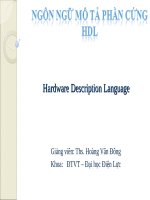 ĐIỆN tử VIỄN THÔNG 2   HVD thiet ke so 1 logictohop khotailieu 