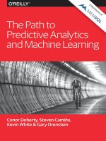 IT training path to predictive analytics and machine learning khotailieu 