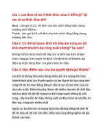 ĐIỆN tử VIỄN THÔNG c￢u hỏi TBĐC khotailieu 