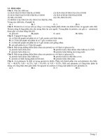 Hóa hữu cơ lớp 12 ôn thi THPTQG 2020   lý thuyết, bài tập, bài kiểm tra peptit   protein có lời giải chi tiết